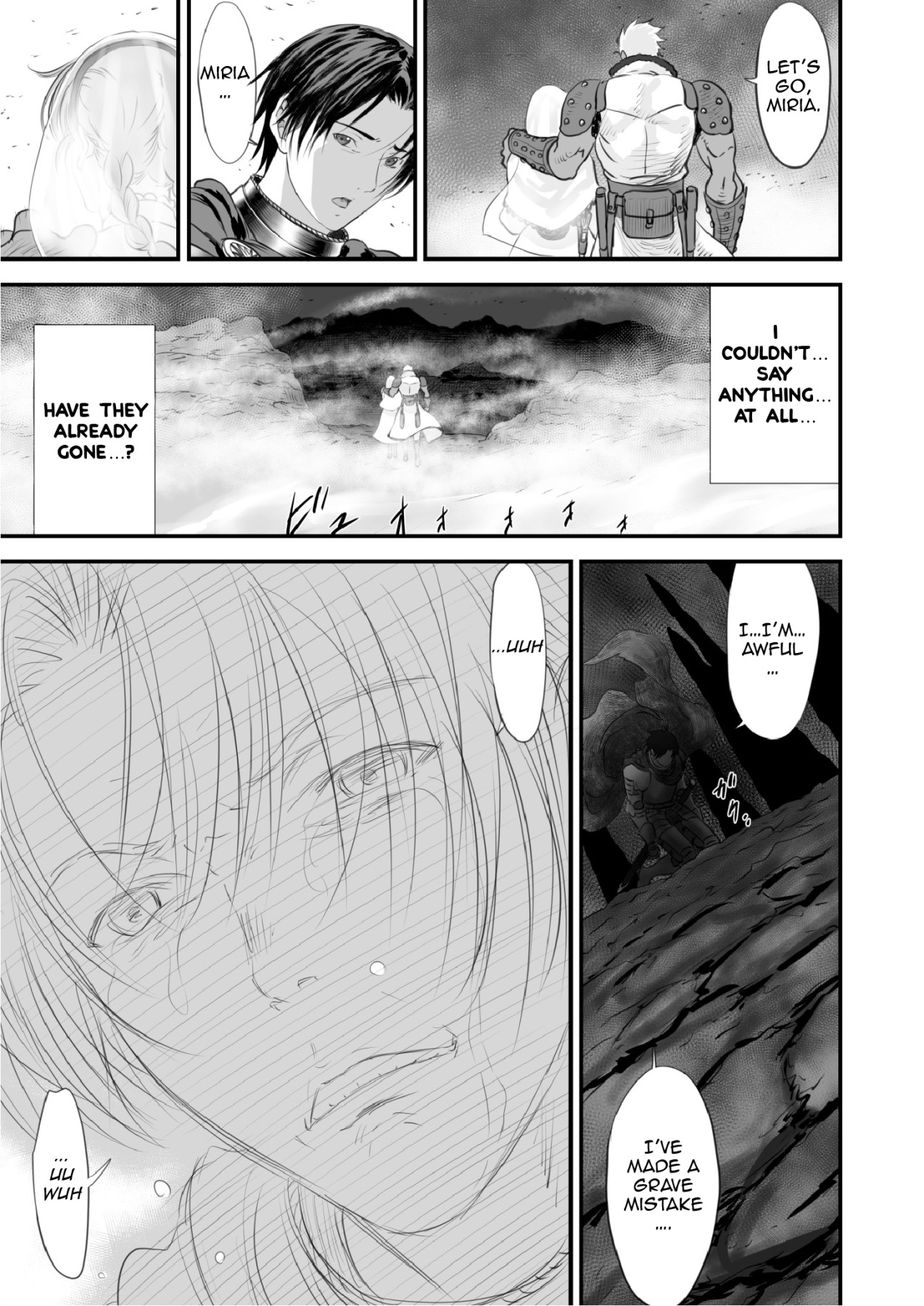 Hentai Manga Comic-The End of the Line for the Cuckold Hero-Read-30